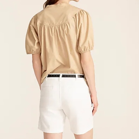 J crew 7” stretch chino shorts white - Picture 2 of 4